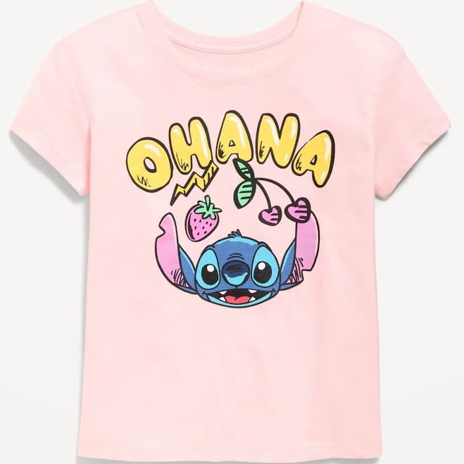 Old Navy Kids Disney Stitch Graphic T-Shirt