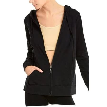 Dailywear Women's Long Sleeve Thin Cotton Full Zip Hoodie