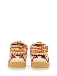 LANVIN - CURB LEATHER SNEAKER - Eleonora Bonucci