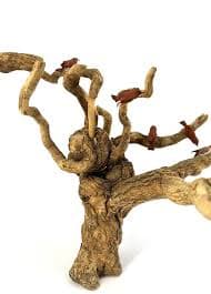NATIVE AMERICAN MADE sculpture Drift Wood w/ BIRDS Tree ~Handmade Art 7.5 | eBay
