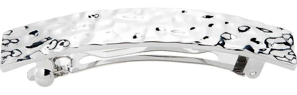 L. Erickson Women's Alia Hammered Gold Barrette