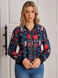autumn womens camouflage print zip casual - Temu South Africa