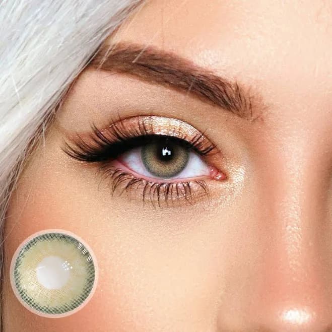 Ttdeye Trinity Green Yearly Disposable Contacts