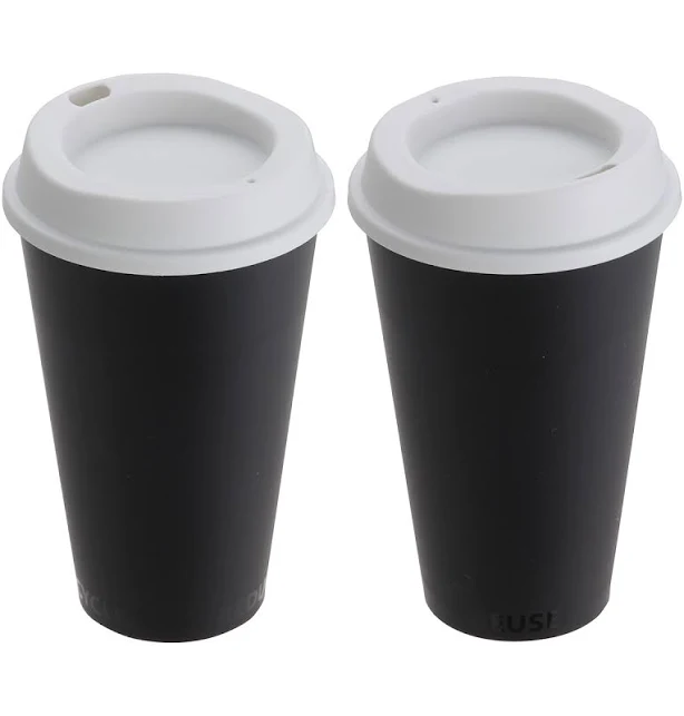 300 qty - Branded Café 17 oz Sustainable To-Go Cup custom printed with your logo