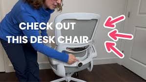 Amazon.com: Office Chair - Ergonomic Desk Chair with Adjustable Lumbar Support, Mesh Computer Chair, Executive Chair for Home Office Comfortable Lumbar Support (Violet) : Home & Kitchen