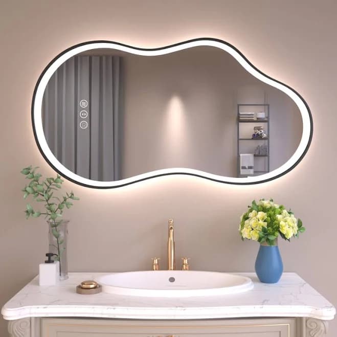 Wrought Studio Irregular Vanity Mirror