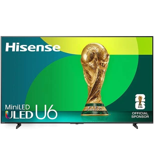 Hisense Class U6 Series 4K Mini-LED QLED UHD Smart Fire TV