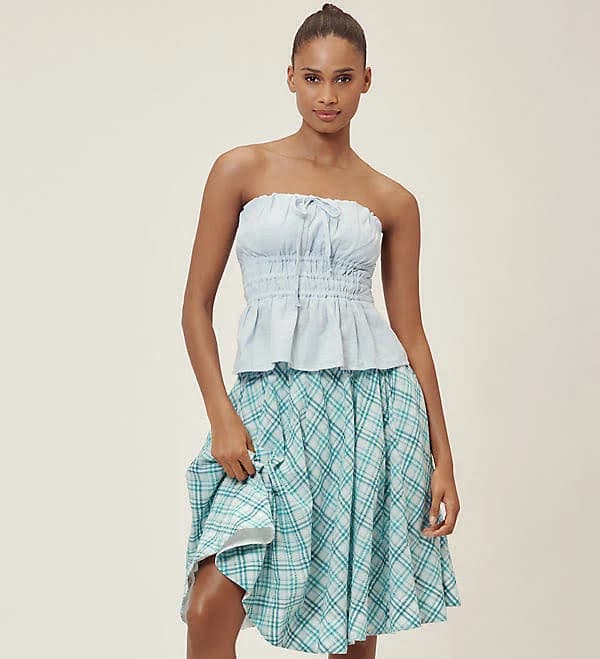 The Somerset Strapless Blouse