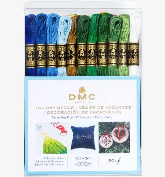 DMC Six Strand Embroidery Floss Holiday Pack