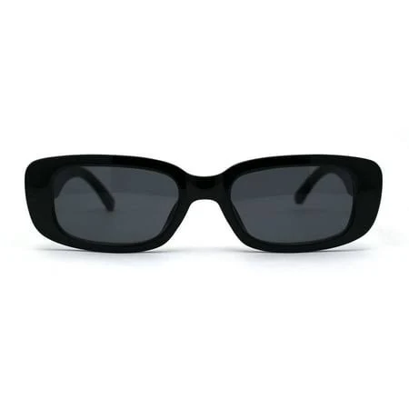 90s Narrow Rectangular Dad Shade Sunglasses
