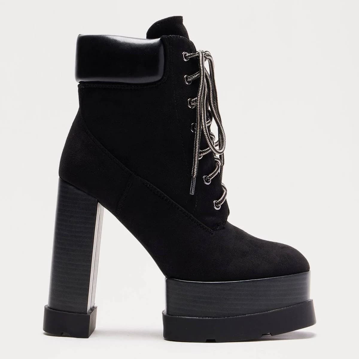 Fashion Nova Women's Cameron Platform Booties