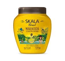 Skala Brazil Maracuja Passion Fruit & Pataua Oil - Accelerates Hair Growth, Strengthens & Repairs - Dry, Damaged Hair - Moisturising, Hydrating - Wit