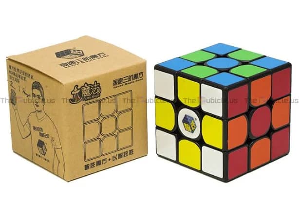 Speed Cube 3x3x3,Yuxin Little Magic 3x3 Black Speed Cube YuXin 3x3x3 Magic Cube Puzzle