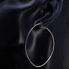 1.5”, Vintage Dyadema Rose Gold Over Sterling Silver 925 Circle Hoops Circle Earrings, Stamped 925 Dyadema - Etsy Ireland