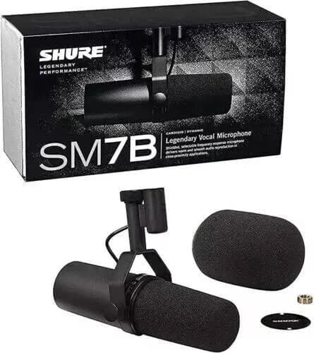 Shure Sm7b Cardioid Dynamic Vocal Broadcast Microphone Sealed In Box
