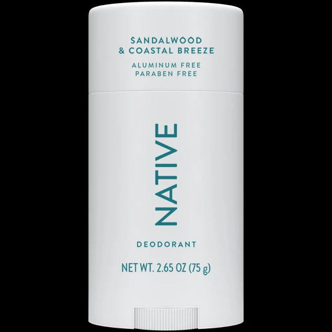 Native Sandalwood & Coastal Breeze Deodorant Stick
