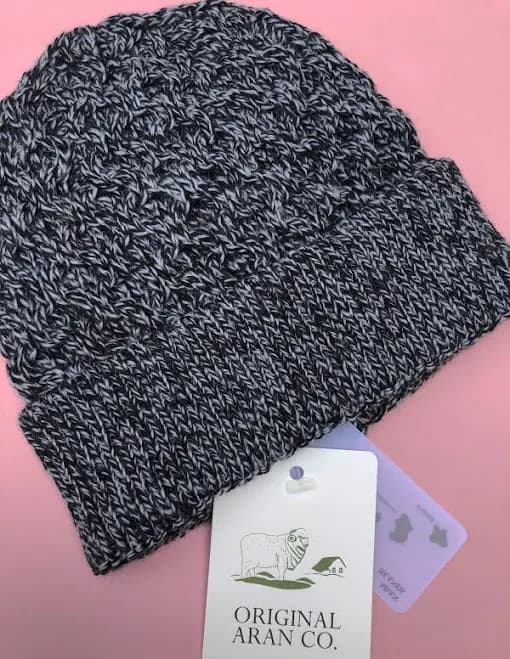 Merino Wool Cable Knit Hat