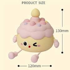 Amazon.com: Yenergy Cute Cake Night Light, Soft Silicone Sleep Lamp, USB Rechargeable Bedside Light for Room Decor, Easter St. Patrick's Day Birthday Gift for Girls Boys Moms : Tools & Home Improvement