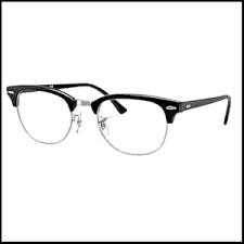 Ray-Ban RB5154 Clubmaster Square Shape Acetate Eyeglasses with Official Eyewear Kit at Amazon Men's Clothing store