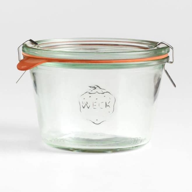 Crate & Barrel Weck 12.5-oz. Glass Canning Jar