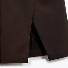 Zara | Skirts | Set Zara Midi Skirt With Slit And Blouse | Poshmark