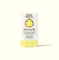 Sun Bum Baby Bum SPF 50 Sunscreen Face Stick and Lotion