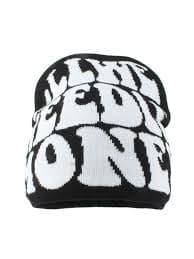 Autumn Winter Knitted Hats For Women Men Fashion Letters Embroidery Hip Hop Cap Street | SHEIN USA