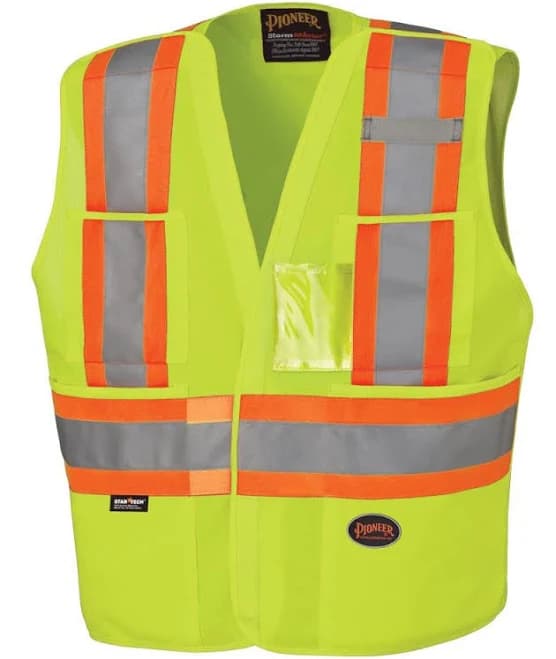 Pioneer 6930U/6931U Hi-Vis Safety Tear Away Vest