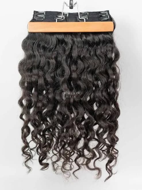 Gemeria Classic Premium Natural Curly 3-Piece Clip-In Hair Volumizer