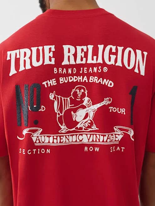 True Religion Men's Number One T-Shirt