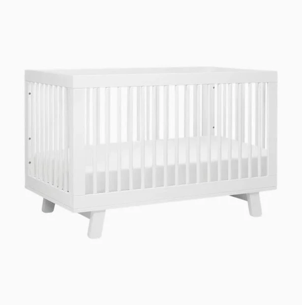 Babyletto Hudson 3-in-1 Convertible Crib with Toddler Bed Conversion Kit
