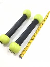 Set of 2 Light Weight Zumba Toning Sticks 1lb Green Shaker Workout Weights EUC | eBay