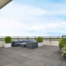Castle Grey Sandstone Paving - Indian Natural Stone