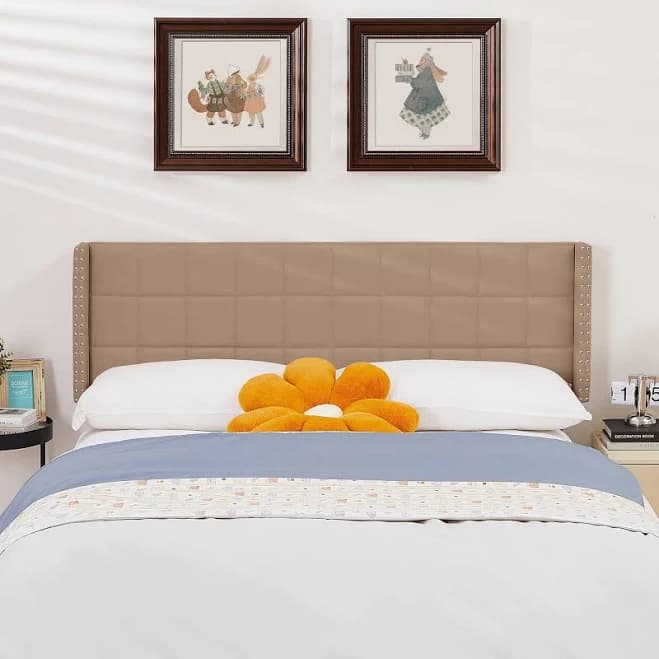 Javlergo Queen/King Adjustable Upholstered Headboard