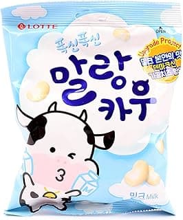 COELO MalangCow Milk Chewy Candy 5.5oz (158g), Fresh Milky Soft Candy, Korean Sweet Candies Sweets Treats K-Food, Christmas Halloween Camping Trip Gummies, K-Snack, Individual Wrapped On-The-Go