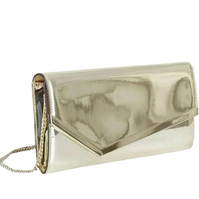 Jimmy Choo Women's Emmie Leather Clutch