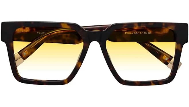 Prince Hipster Oversized Square Sunglasses