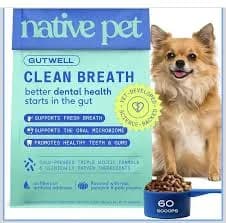 Native Pet GutWell: Clean Breath. — Pawfect Pawtions