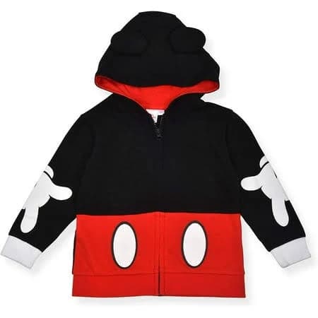 Disney Mickey Mouse Boys' Roleplay Zip Up Hoodie