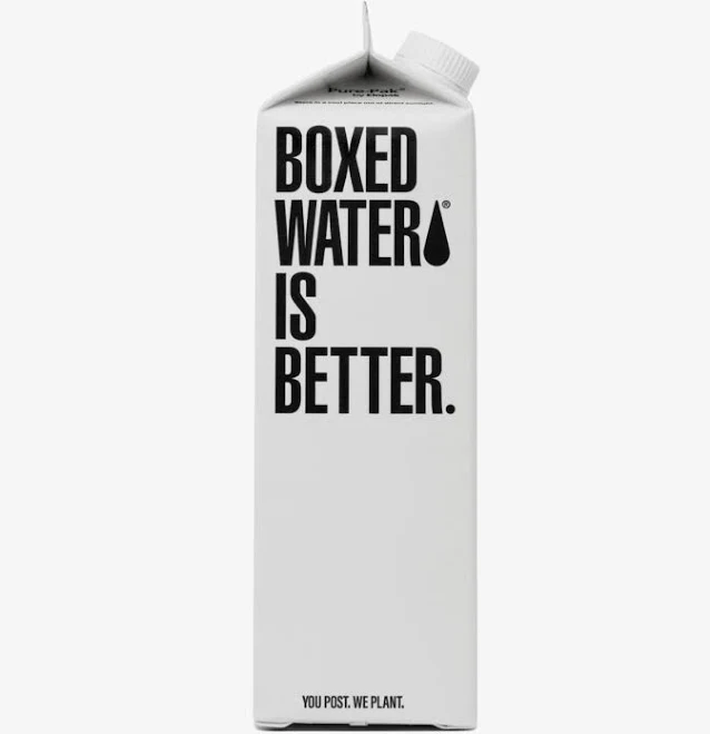 (12 Pack)Boxed Water Is Better Purified Water, 33.8 fl oz.