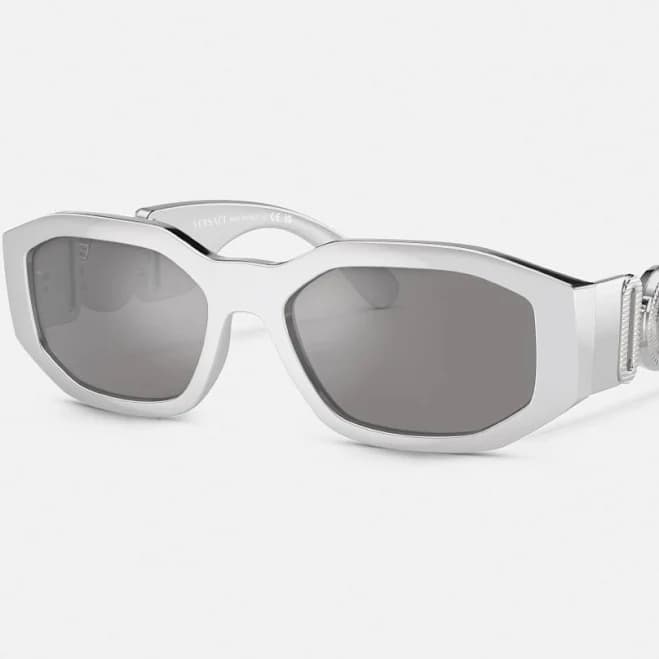 Versace Men's Medusa Biggie Chrome Sunglasses