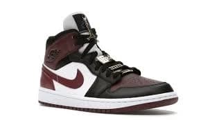 Jordan 1 Mid SE Black Dark Beetroot (W)