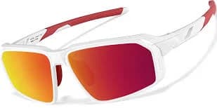 Plastic Full Rim Sunglasses with Nose Pads