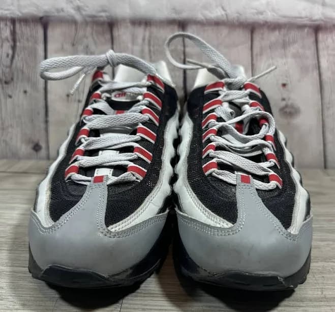 Nike Air Max 95 Particle White Black Grey Size 6y