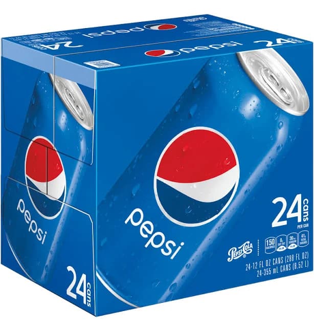 Pepsi Carbonated Soft Drink Cans 325ml Pack_of_24
