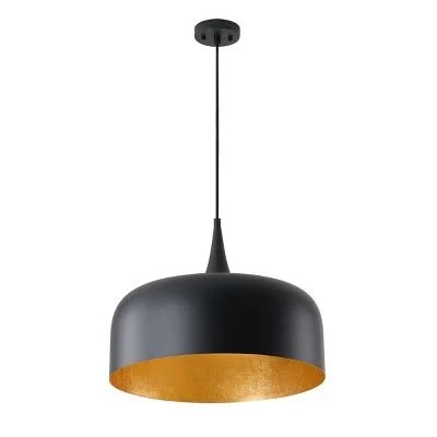 Dewdrop Modern Industrial Dome Pendant Light
