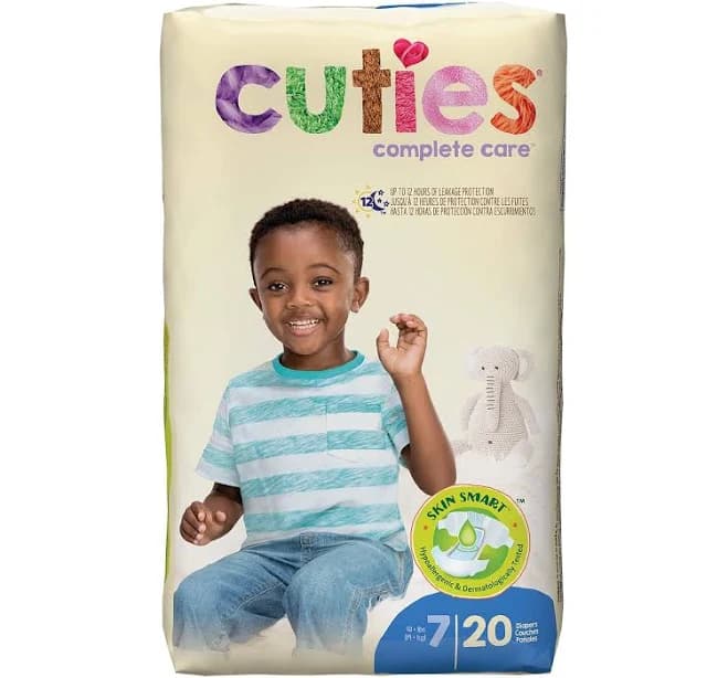 Cuties Disposable Baby Diapers