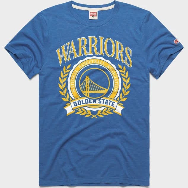 Golden State Warriors Retro Crest T-Shirt