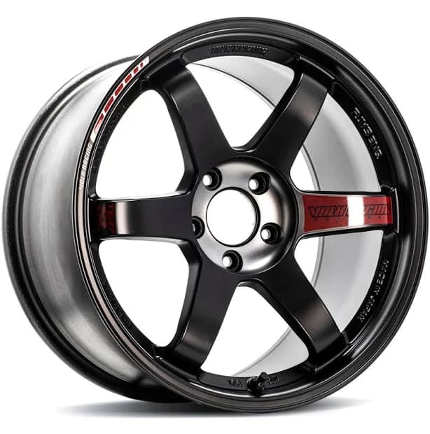 RAYS Volk Racing TE37 SL Black Edition III 18x8.5 +42 5x112 73.1 / Pressed Black/Rim REDOT(PR)