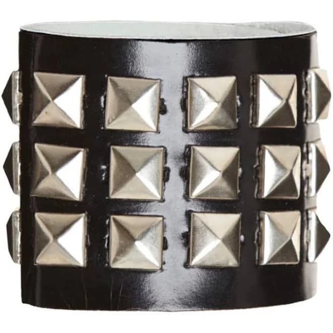 Forum Novelties Studded Triple Wristband
